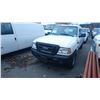 Image 1 : 2008 FORD RANGER, WHITE, GAS, AUTOMATIC, VIN#1FTZR45E08PA00740, 213,087KMS, RD,PW,TW,4W,AC, 1 ICBC