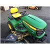 Image 2 : JOHN DEERE X520 RIDE ON MOWER WITH 54 INCH DECK 629 HOURS - DEAD BATTERY