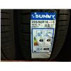 Image 2 : SET OF 4 SUNNY TIRES 205/60R16 96/XL H M+S