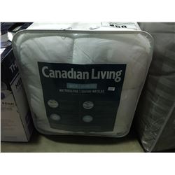 CANADIAN LIVING QUEEN SIZED MATTRESS PAD