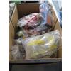 Image 1 : BOX OF VINTAGE DOLLHOUSE FURNITURE ETC