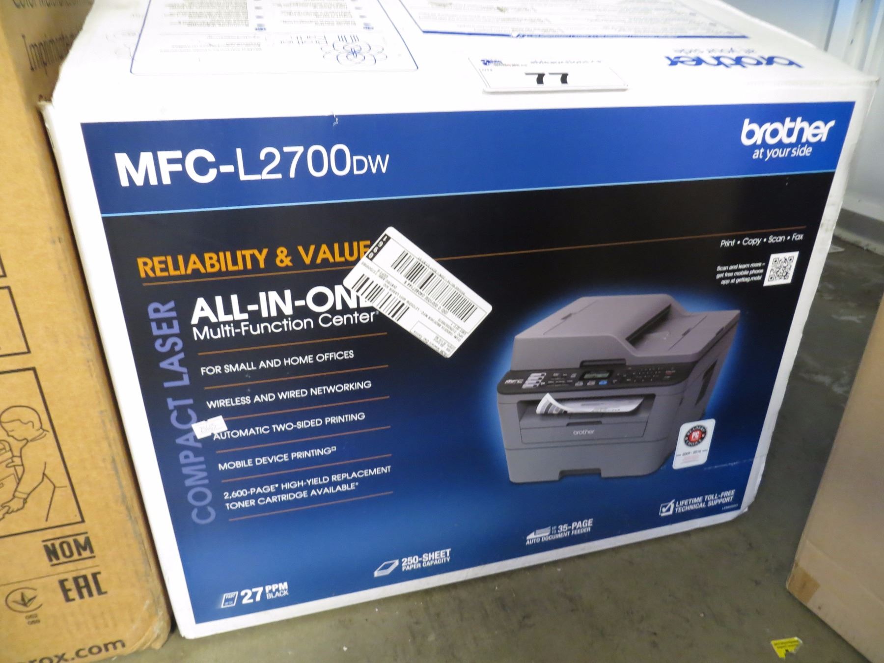 BROTHER MFC-L2700DW ALL-IN-ONE MULTI-FUNCTION CENTER PRINTER