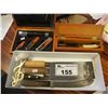 Image 1 : CASED KNIFE & PLIER SET, CASED LETTER OPENER, MISC KNIVES, CLEAVER, ETC