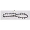 Image 2 : STERLING SILVER TANZANITE (5CT) BRACELET INSURANCE VALUE $925