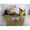 Image 1 : BOX OF MISC STORE OVERSTOCK