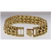 Image 2 : 10K GOLD & 23 DIAMOND BRACELET (53.8GMS GOLD/.64CT DIAMOND) APPRASIED VALUE $15025.00