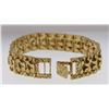 Image 2 : 10K GOLD & 23 DIAMOND BRACELET (53.8GMS GOLD/.64CT DIAMOND) APPRASIED VALUE $15025.00