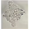Image 2 : SILVER DIAMOND EARRINGS, PENDANT AND RING RETAIL $900