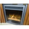 Image 2 : NEW LANCASTER ELECTRIC FIREPLACE MANTLE WITH INSERT & CRYSTALS (46"W X 14"D X 39"H) WITH
