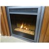Image 2 : NEW IN BOX LANCASTER ELECTRIC FIREPLACE MANTLE WITH INSERT & CRYSTALS (46"W X 14"D X 39"H) WITH