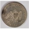 Image 4 : 1858 SEATED QUARTER, AU/UNC
