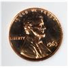 Image 2 : 1963 LINCOLN CENT EMGC SUPERB GEM PLUS PF RD