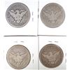 Image 2 : BARBER 50c LOT; 1897 VG/F, 1898-O G, 1904-S G,