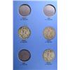 Image 3 : (11) CIRC WALKING LIBERTY HALVES IN COIN FOLDER