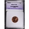 Image 1 : 1958-D LINCOLN CENT ENG SUPERB GEM BU RED
