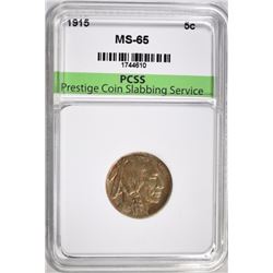 1915 BUFFALO NICKEL, PCSS GEM BU