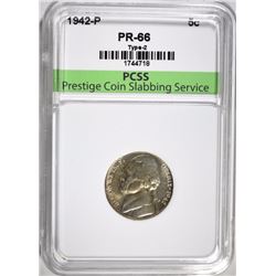 1942-P JEFFERSON NICKEL, PCSS GEM PROOF