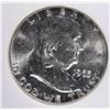Image 2 : 1963 FRANKLIN HALF DOLLAR LVCS CHOICE BU FBL