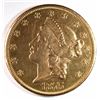 Image 1 : 1875-CC $20 GOLD LIBERTY BU CLEANED