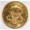 Image 2 : 1875-CC $20 GOLD LIBERTY BU CLEANED