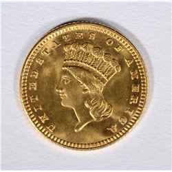 1888 $1 GOLD GEM BU