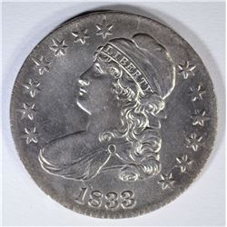 1833 BUST HALF DOLLAR CH BU