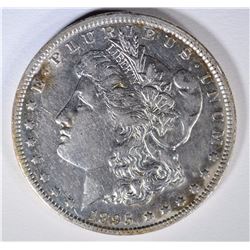 1895-O MORGAN DOLLAR AU