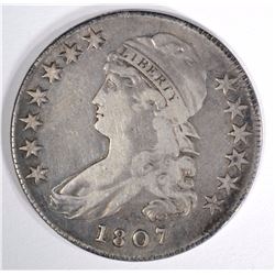 1807 BUST HALF DOLLAR FINE