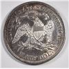 Image 2 : 1872 SEATED LIBERTY HALF DOLLAR AU/BU