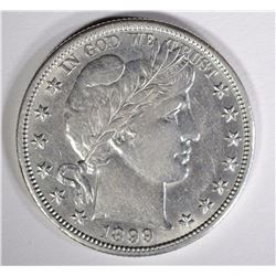 1899-O BARBER HALF CH AU