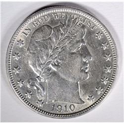 1910-S BARBER HALF AU/BU