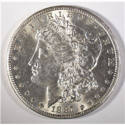 1887-S MORGAN DOLLAR BU
