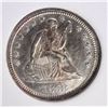 Image 2 : 1858 SEATED LIBERTY QUARTER RNG CH BU