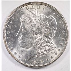 1878 7F MORGAN SILVER DOLLAR CH BU PL REV