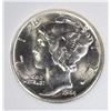 Image 2 : 1944-S MERCURY DIME, EMGC GEM BU