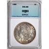 Image 1 : 1886 MORGAN SILVER DOLLAR, EMGC SUPERB GEM BU