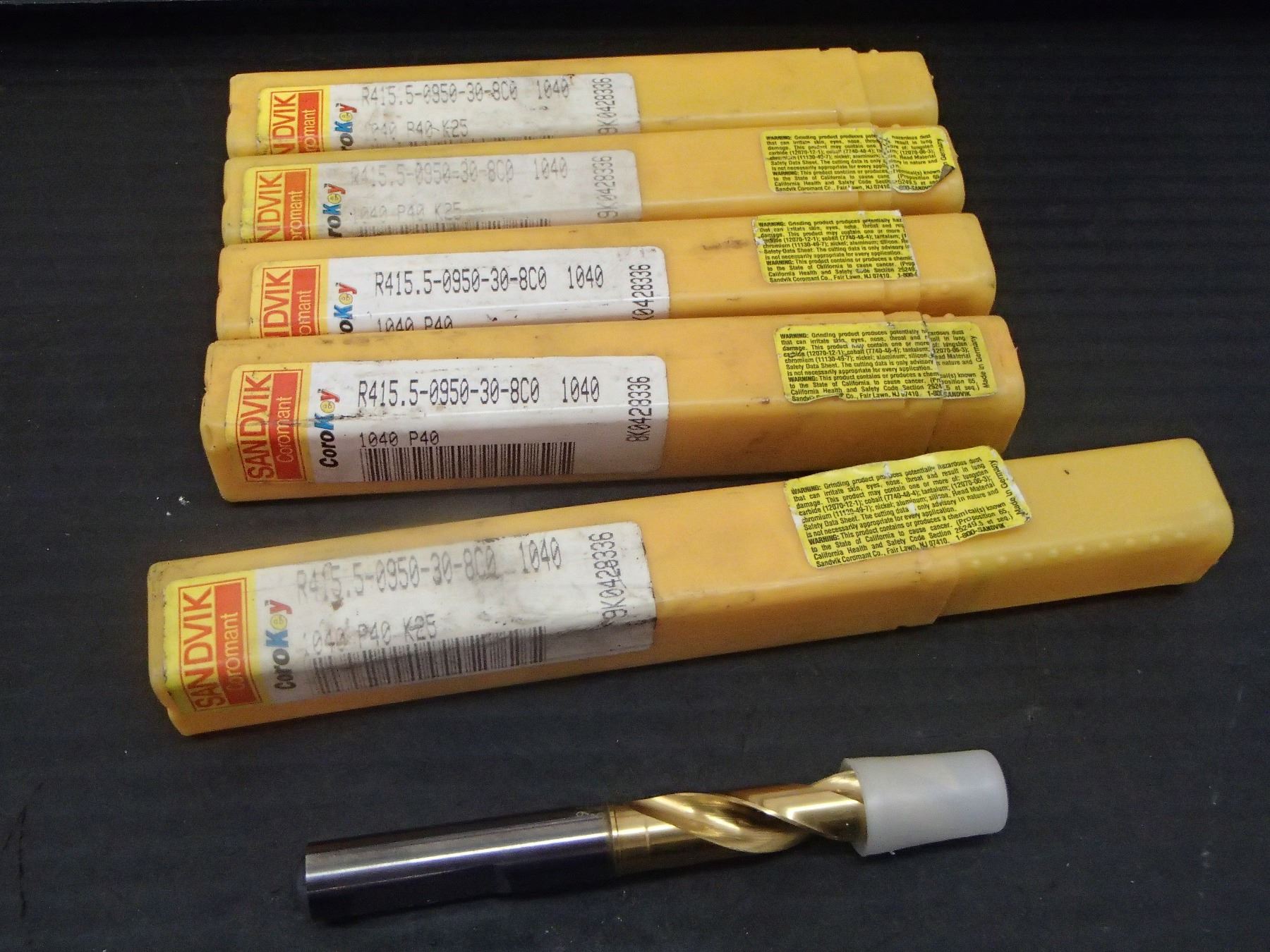 New Sandvik Solid Carbide Drills, See Desc for Info - BTM Industrial
