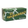 Image 1 : Remington Ammunition TB22B Thunderbolt 22 LR Round Nose 40 GR 500Box/10Case