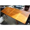 Image 2 : TEAK DRAWLEAF DINING TABLE