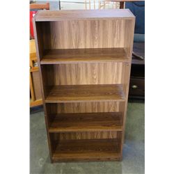 OAK 4 FOOT BOOKSHELF