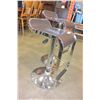 Image 2 : PAIR OF MODERN CHROME BARSTOOLS