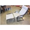 Image 2 : IKEA BENTWOOD CHAIR WITH FOOTSTOOL