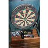 Image 2 : ABBEY NODOR DARTBOARD WITH DARTS AND FLIGHTS