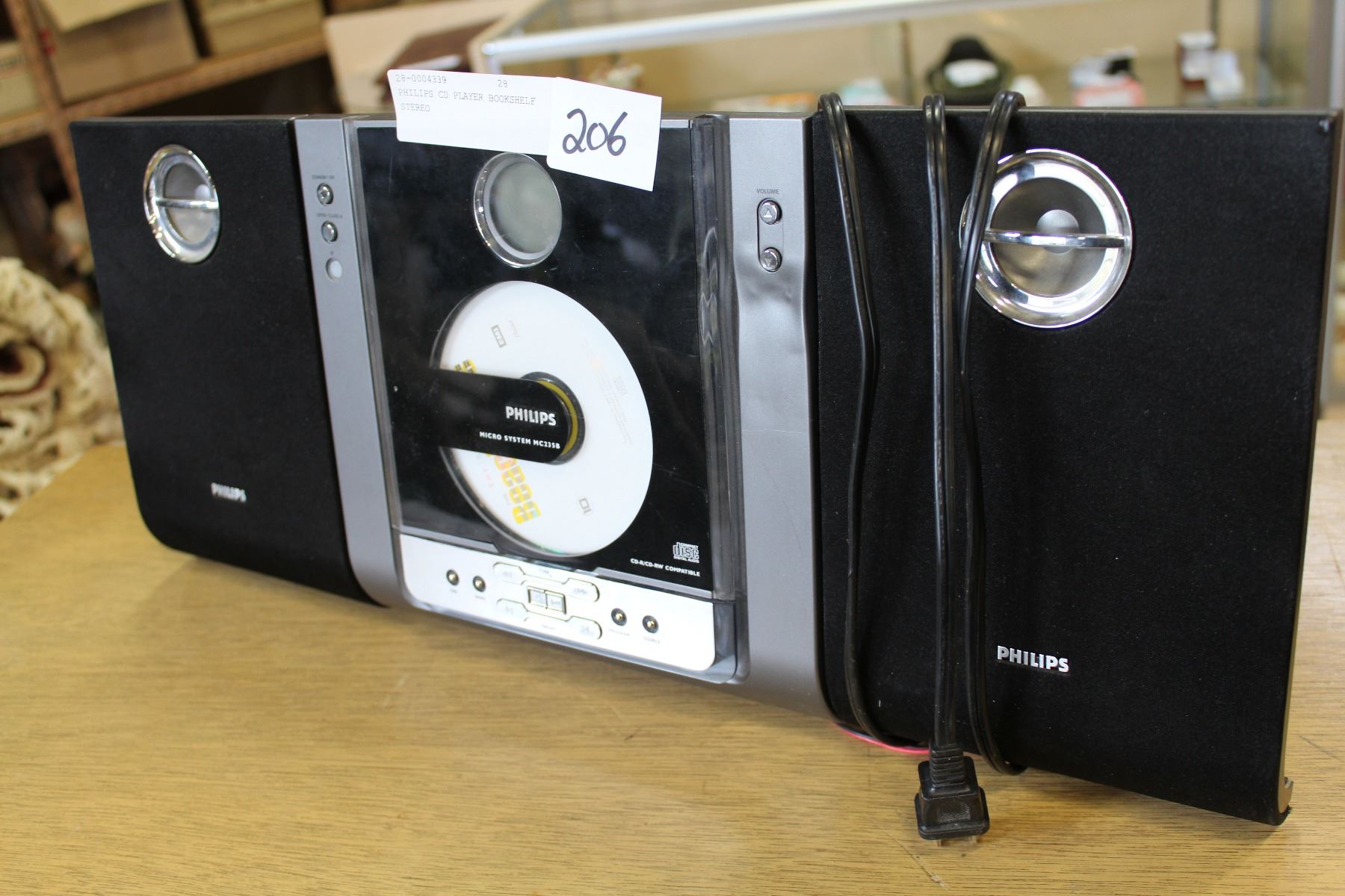 Philips Cd Player Bookshelf Stereo