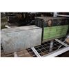 Image 2 : TWO VINTAGE MACHINISTS TOOLBOXES WITH PARTS