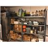 Image 1 : TWO BAYS OF 7' METAL RACKING