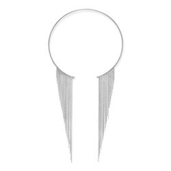 Open Flex Collar with Graduated Beaded Strands