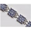 Image 1 : #30-STERLING SILVER 126 TANZANITE (10.80CT)