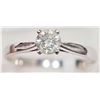 Image 1 : #31-10K WHITE GOLD DIAMOND (0.40CT) CLASSIC
