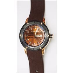 #35-STUHRLING ORIGINAL MEN'S BRONZE COLOUR WATCH